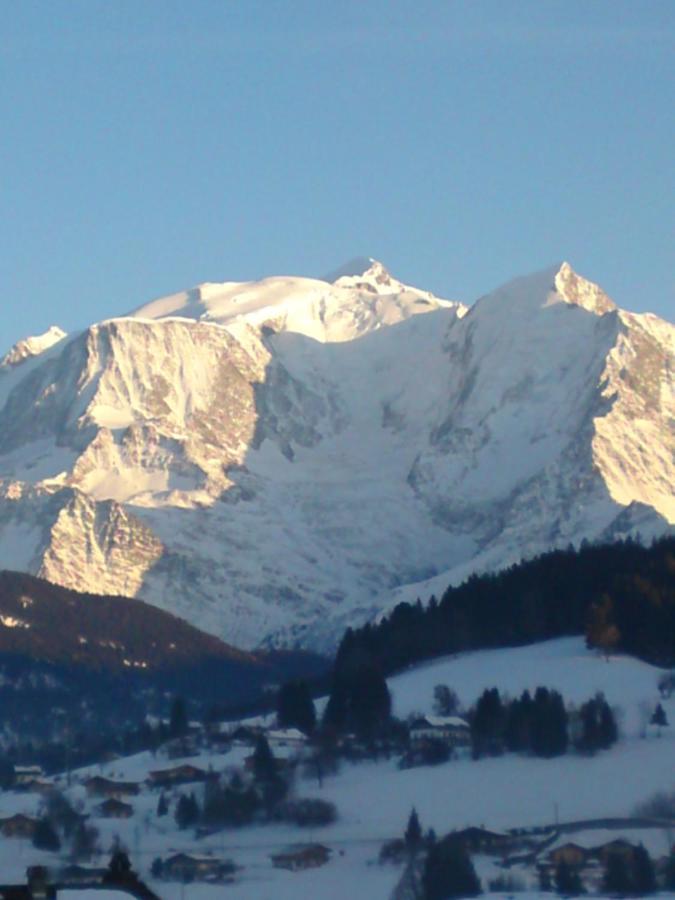 Chalet Mont-Blanc Combloux Exterior foto